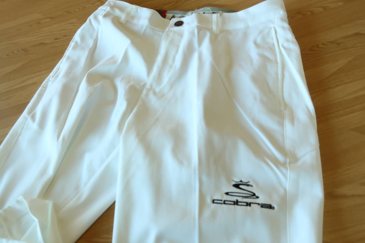 HOT，新作 PUMA Jackpot Pant ホワイト 36&times;30 コブラ特注刺繍入り ジャックポットパンツ ストレッチ ドライセル プーマ(94cm～)｜売買されたオークション情報、yahooの商品情報をアーカイブ公開 - オークフ パンツ、スラックス