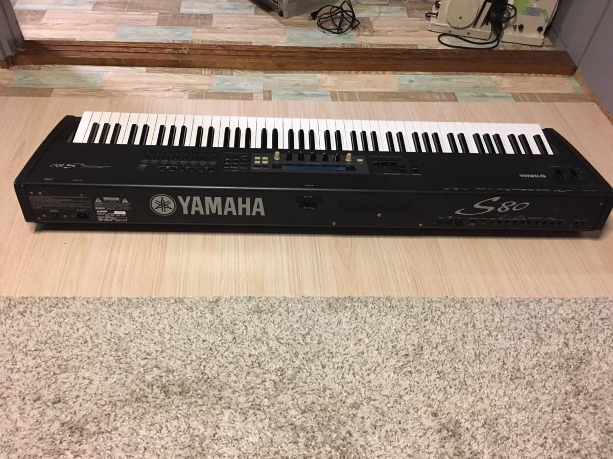 YAMAHA 88鍵ピアノタッチ鍵盤 シンセサイザー S80