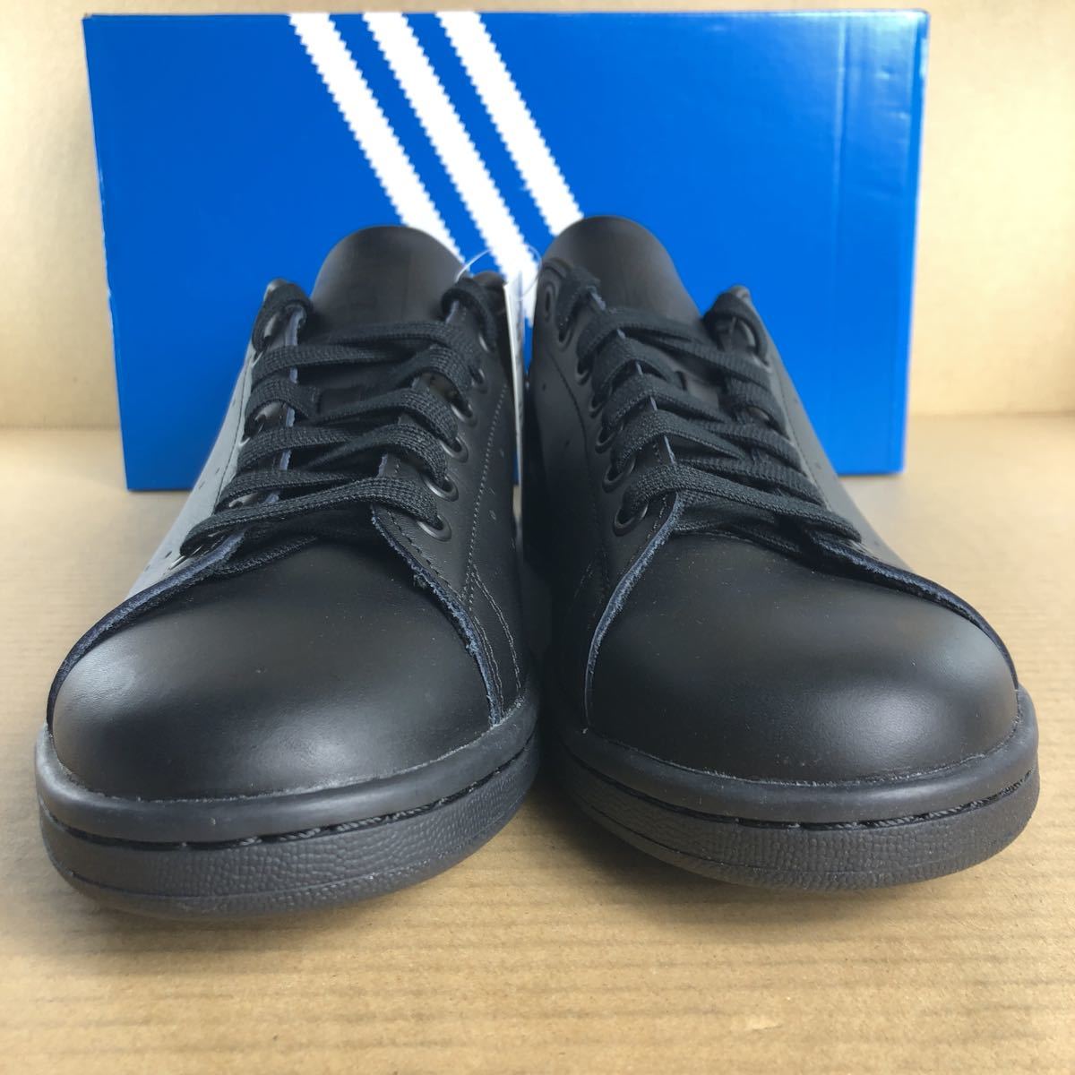 3665 adidas アディダス スニーカーSTAN SMITH 26.5cm 新品 ブラック スタンスミス M20327