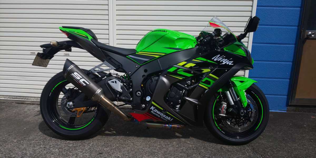 値下げ最終出品】【美品】【特注品】ZX-10R用フルエキゾーストマフラー