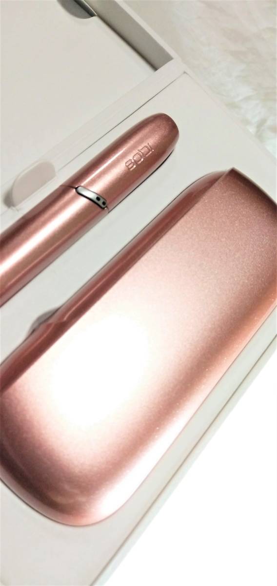 新型 IQOS アイコス 3 DUO キット ピンクゴールド カスタム ペイント