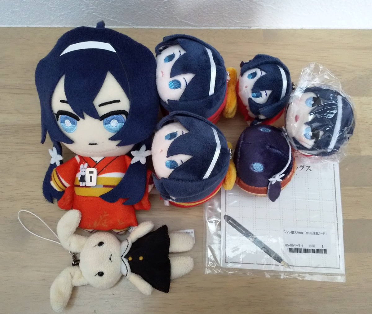 文豪ストレイドッグス 泉鏡花 うさぎのぬいぐるみ携帯ストラップ
