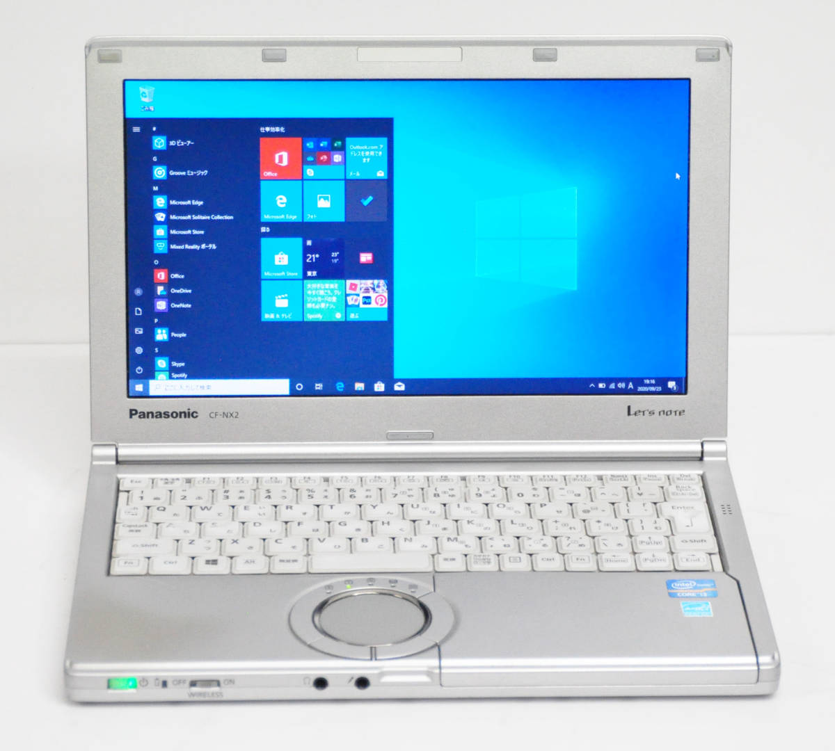 ♪ 良品 Panasonic CF-NX2 ♪ Corei3-3120M / メモリ4GB / HDD:250GB