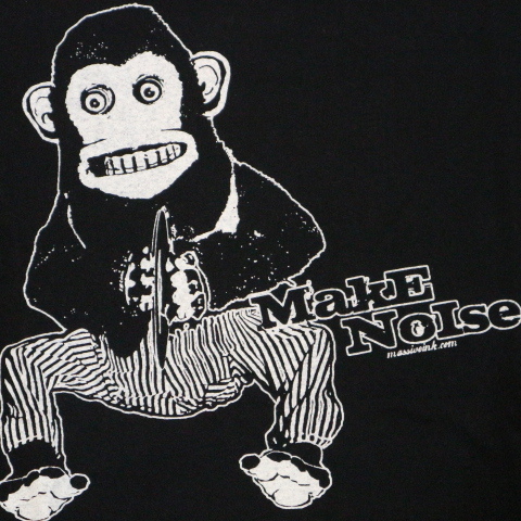 Make Noise お猿 シンバル おもちゃ Tシャツ S ブラック サル モンキー イラスト アニマル キャラクター トイストーリー イラスト キャラクター 売買されたオークション情報 Yahooの商品情報をアーカイブ公開 オークファン Aucfan Com