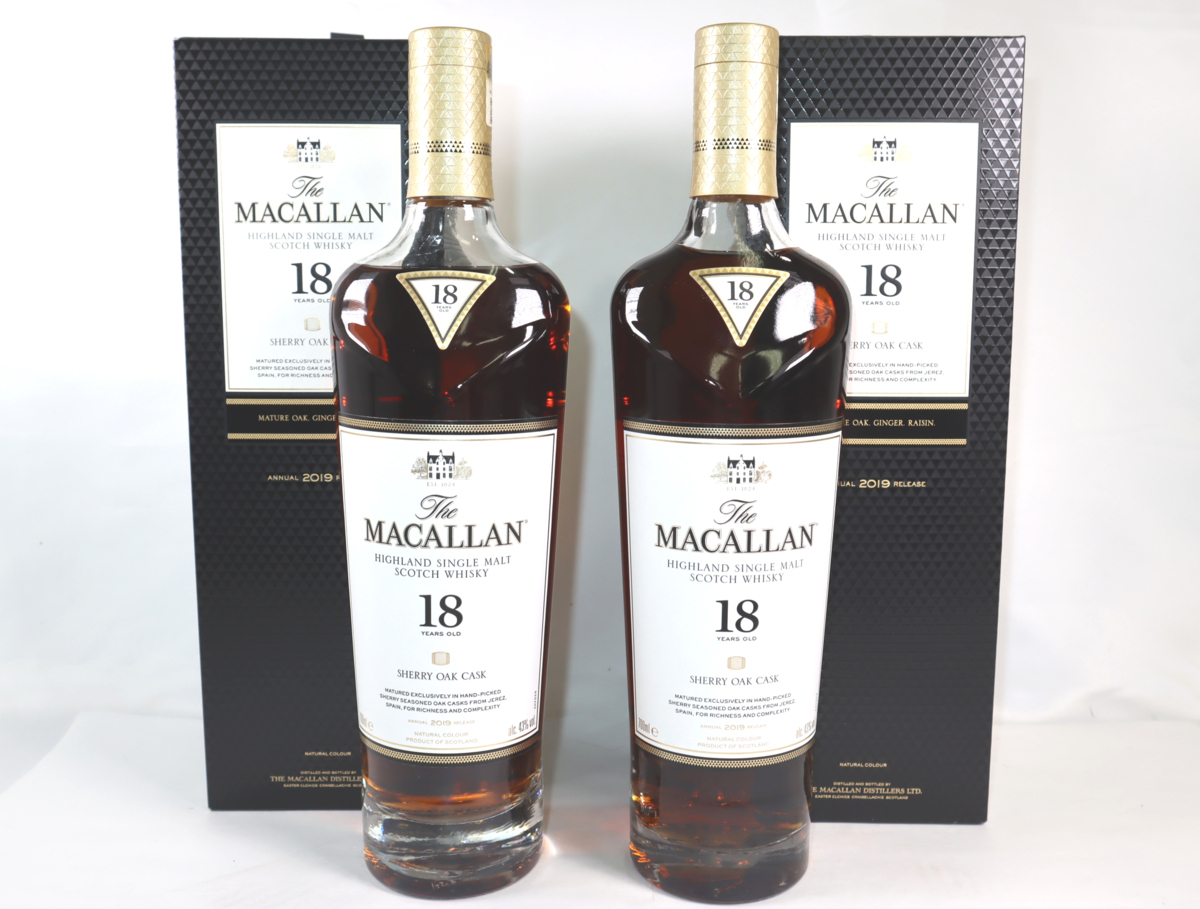 飲料 未開栓The MACALLAN ザ・マッカラン 18年 カラーコレクション