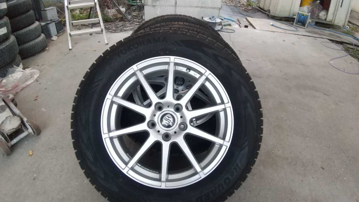 ヨコハマ アイスガード スタッドレス 225/65/R17 4本セット 美品 バリ