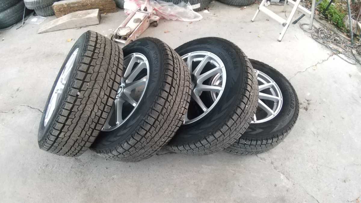 ヨコハマ アイスガード スタッドレス 225/65/R17 4本セット 美品 バリ