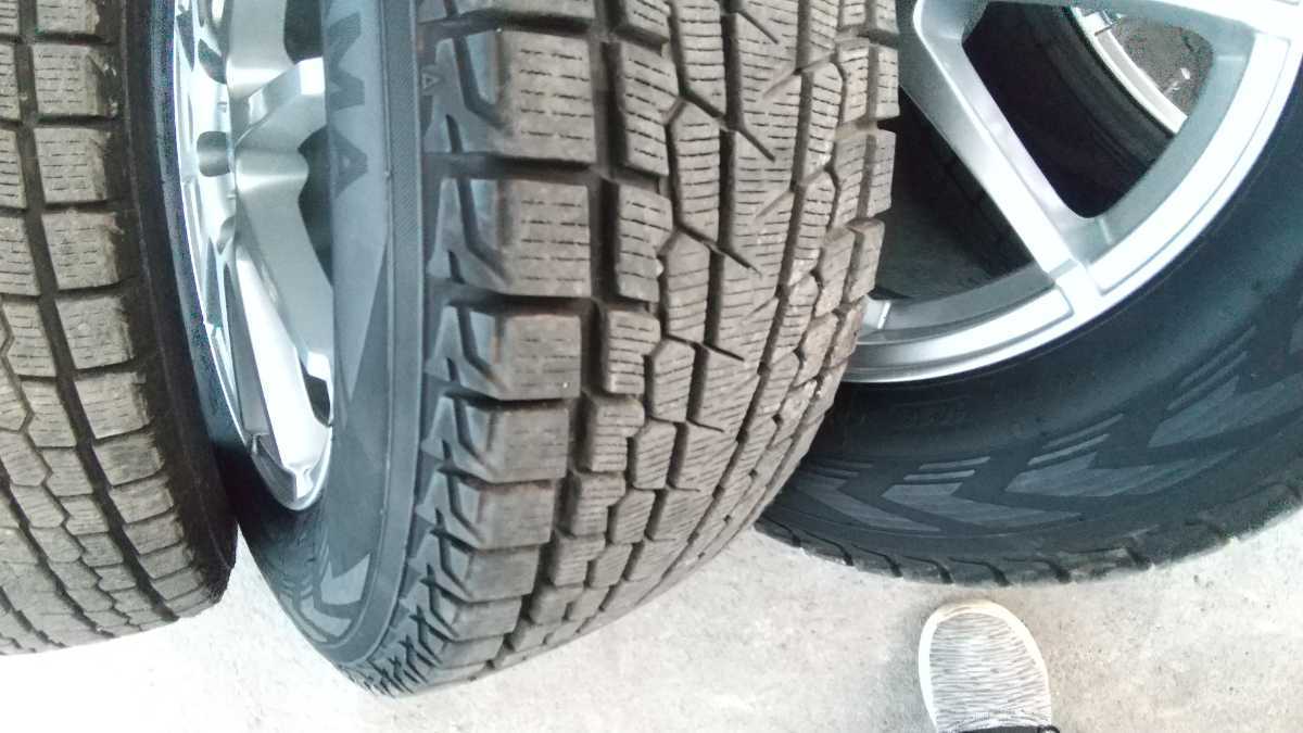 ヨコハマ アイスガード スタッドレス 225/65/R17 4本セット 美品 バリ