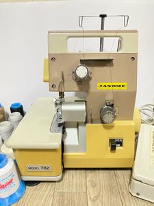JANOME ジャノメ ロックミシン MODEL782 ミシン フットペダル 