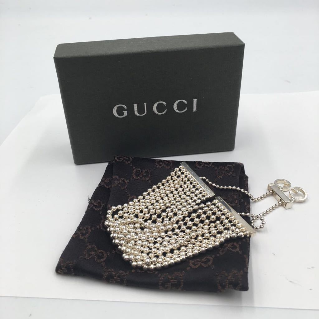ボールチェーン GUCCI シルバー グッチ ブレスレット SV925 0 