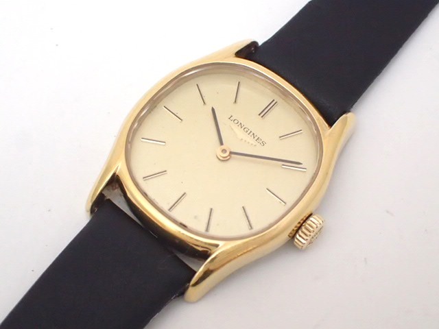 LONGINES ロンジン ゴールドカラー 手巻き レディース 腕時計 LONGINESロンジン/手巻き/レディース腕時計/カラー:ゴールド[T] 【公式