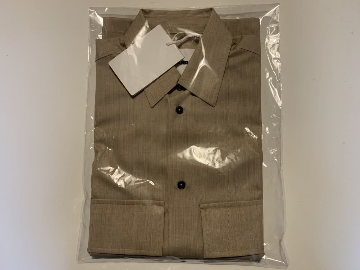 JIL SANDER ジルサンダー 20SS ARIEL 半袖シャツ JSMQ741526 サイズ39 