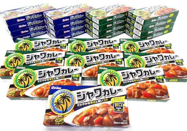 | ハウス ジャワカレー 1個 プライムジャワカレー辛口１１２ｇ ×6個 送料200円(税込220円)■nh392■◎ハウス ジャワカレー ルウ（甘口・中辛) 2種 25点【シンオク】