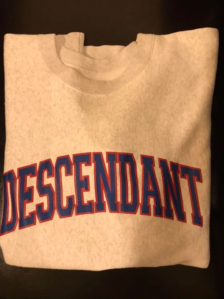 DESCENDANT TEAM CREW NECK SWEATSHIRT CREW NECK TEAM L スウェット