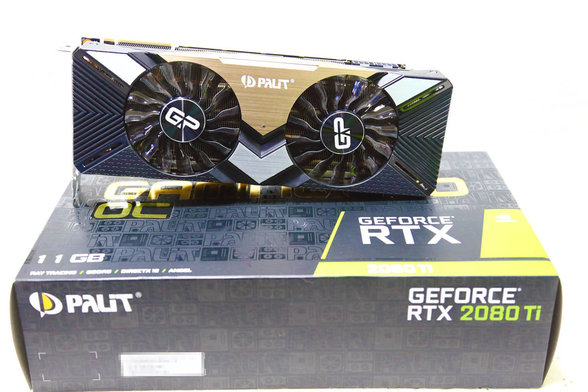オンライン販売 PALIT RTX2080Ti GAMING PRO OC 11G