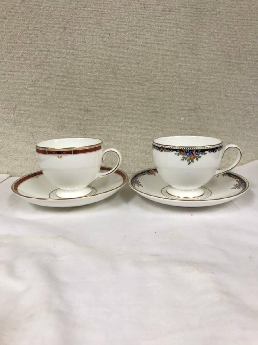 ウエッジウッド カップ＆ソーサー〈２客〉（新品未使用） ウェッジウッド WEDGWOOD カップ＆ソーサー - カップ&ソーサー