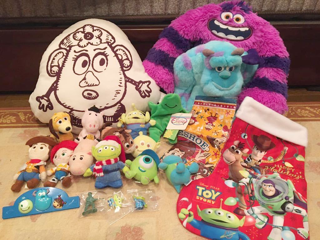 大量 ディズニー ピクサー トイストーリー モンスターズインク ぬいぐるみ マスコット クリスマス クリップ クッション ディズニーリゾート トイ ストーリー 売買されたオークション情報 Yahooの商品情報をアーカイブ公開 オークファン Aucfan Com