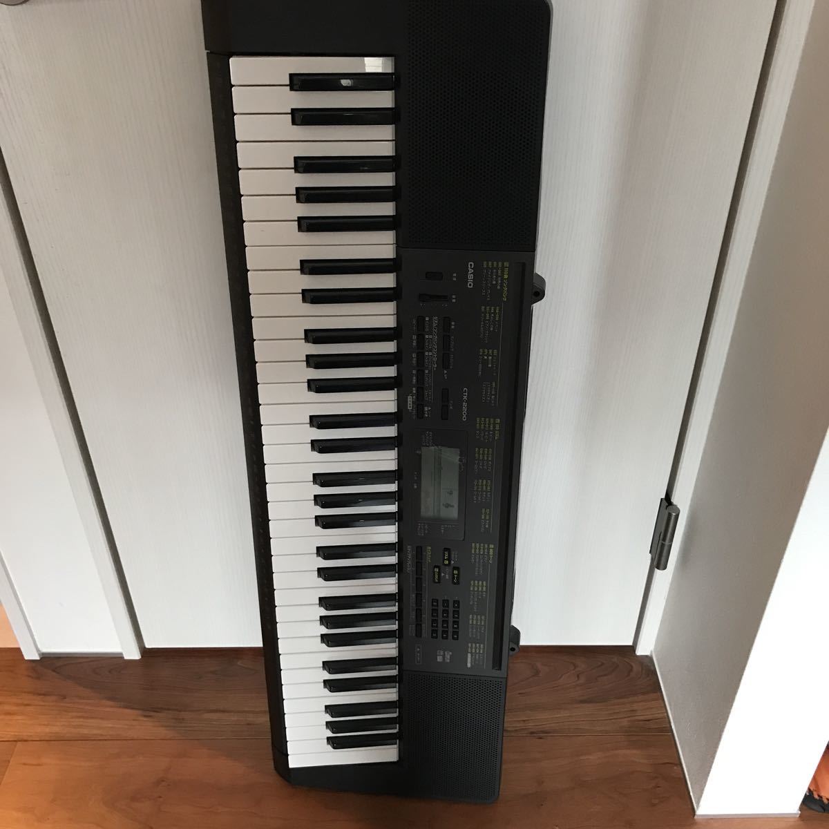 キーボード Casio CTK-2200 と設置スタンド