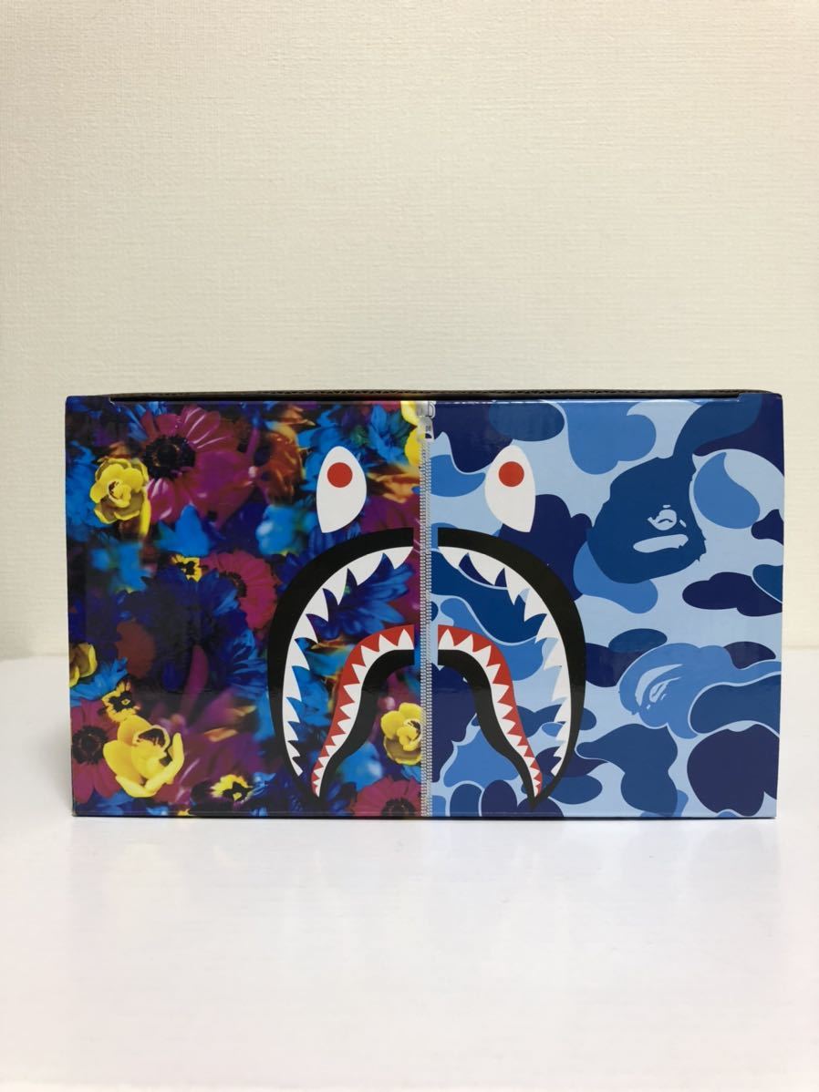 BLUE BE@RBRICK BAPE(R) × M / mika ninagawa SHARK 400% ベアブリック