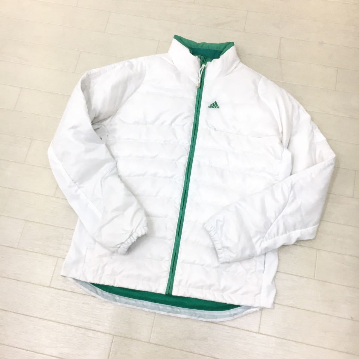 正規品，高品質 H191 adidas GOLF アディダス ゴルフ ゴルフウェア ダウン80% ダウンジャケット コート アウター 白系 レディース S/P 自宅保管品(ジャンパー、ジャケット)｜売買されたオークション情報、yahooの商 ジャンパー、ジャケット