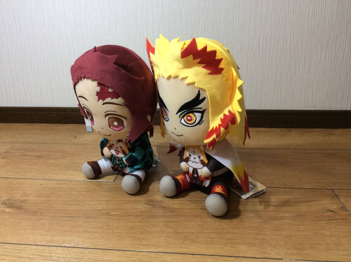 鬼滅の刃 ラスカル コラボbigぬいぐるみvol 3 全2種セット あらいぐまラスカル 売買されたオークション情報 Yahooの商品情報をアーカイブ公開 オークファン Aucfan Com