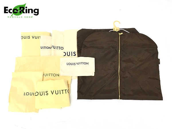 1円 【保存袋のみ】 ヴィトン ガーメントカバー 保存袋 付属品 小物 計9点セット HJ024 LOUIS - VUITTON ルイ・ヴィトンの高価買取おすすめランキング20選！高く売れる店はどこ ポルタブルキャビンガーメントケース ポシェット
