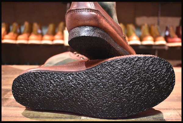 7.5D 箱付 未使用】RUSSELL MOCCASIN ラッセルモカシン サファリ