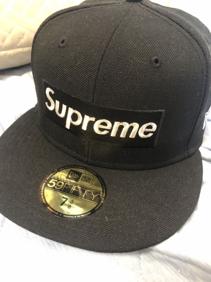 20SS Supreme $1M Metallic Box Logo New Era 7 3/8