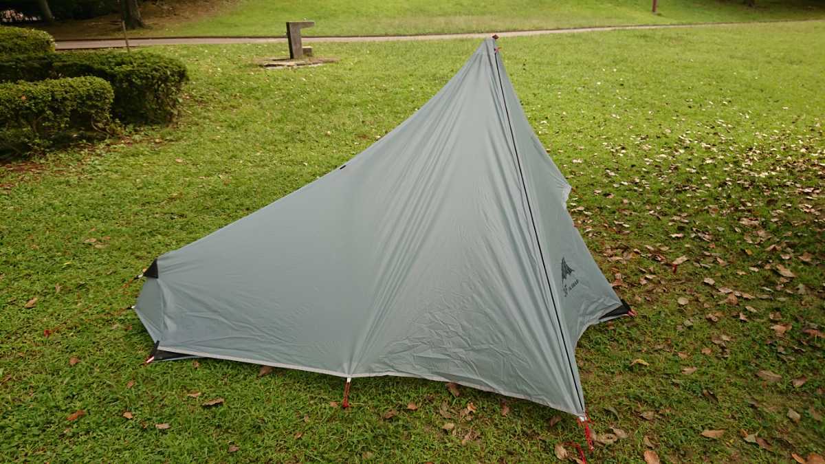 3F UL GEAR ウルトラライト 超軽量テント 1人用 シングルウォール フットプリント付 naturehike sixmoon luna solo