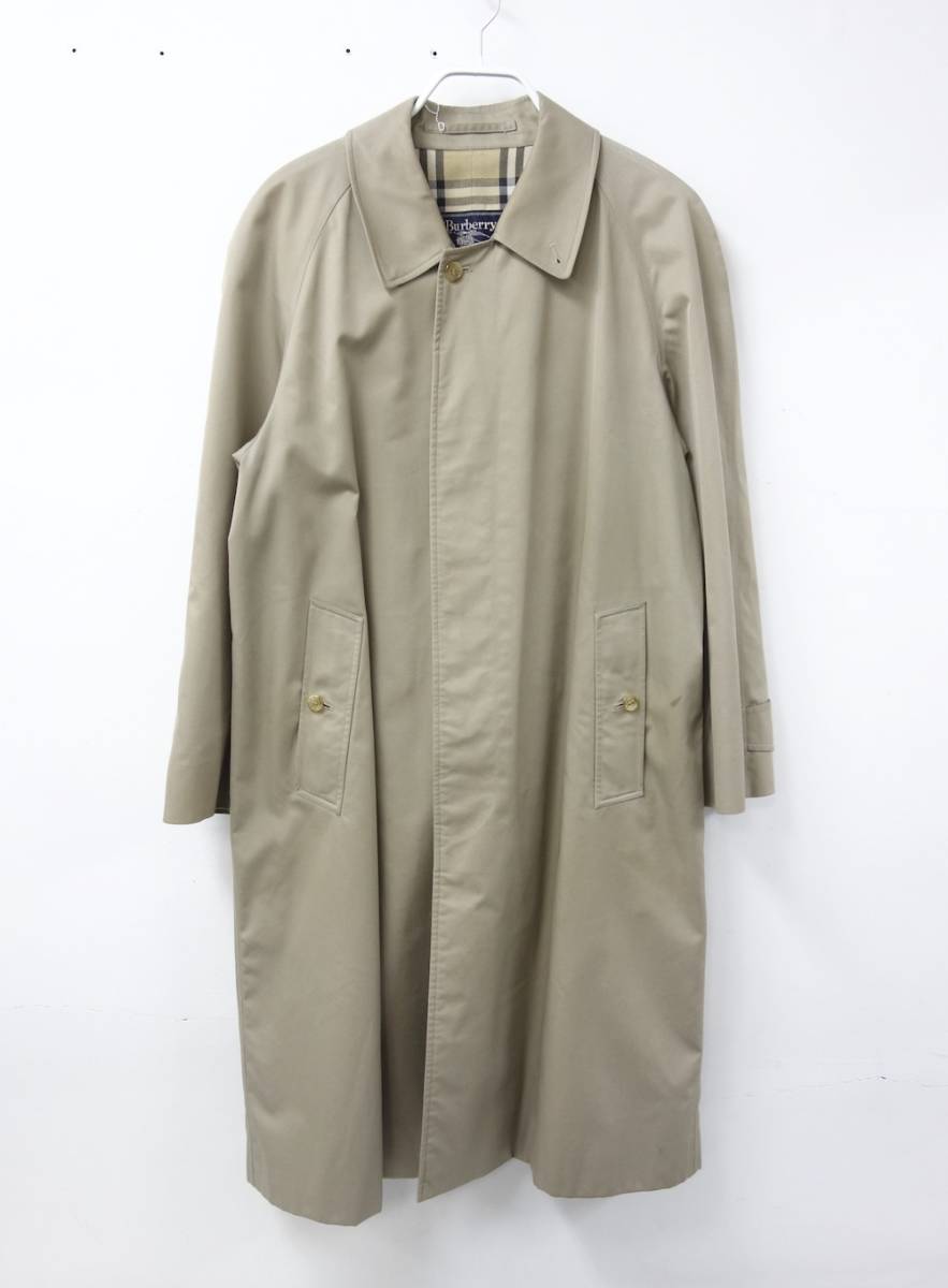 VINTAGE 90's BURBERRYS バーバリー ステンカラーコート MADE IN VINTAGE 90's BURBERRYS バーバリー ステンカラーコート MADE IN