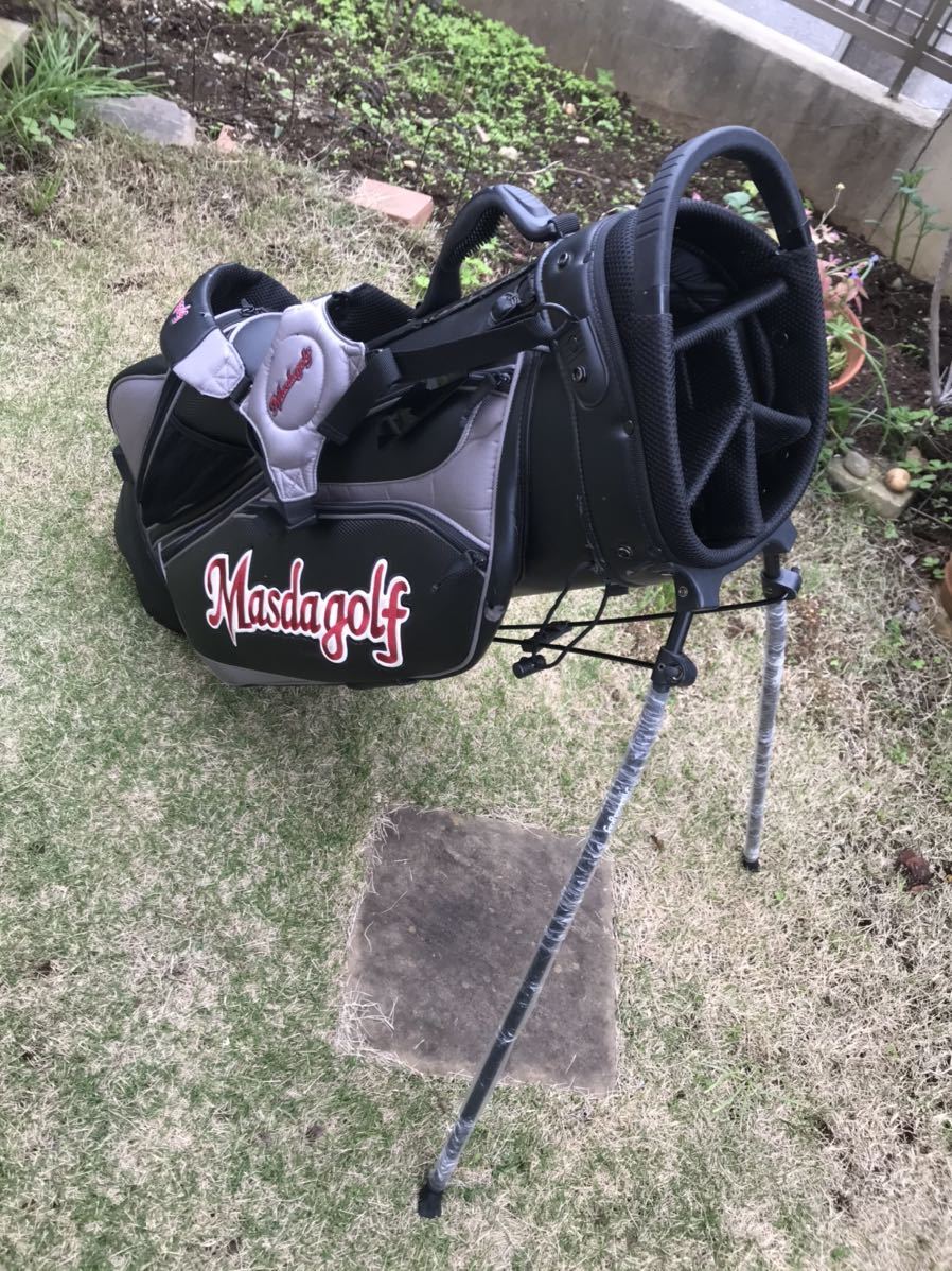  MASDA GOLF マスダゴルフ スタンドキャディバッグ 9.0型(キャディバッグ)｜売買されたオークション情報、yahooの商品情報をアーカイブ公開 - オークファン キャディバッグ