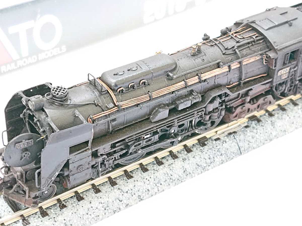 KATO C62 3 煙室扉開閉可能仕様 北海道仕様 塗装加工品_2