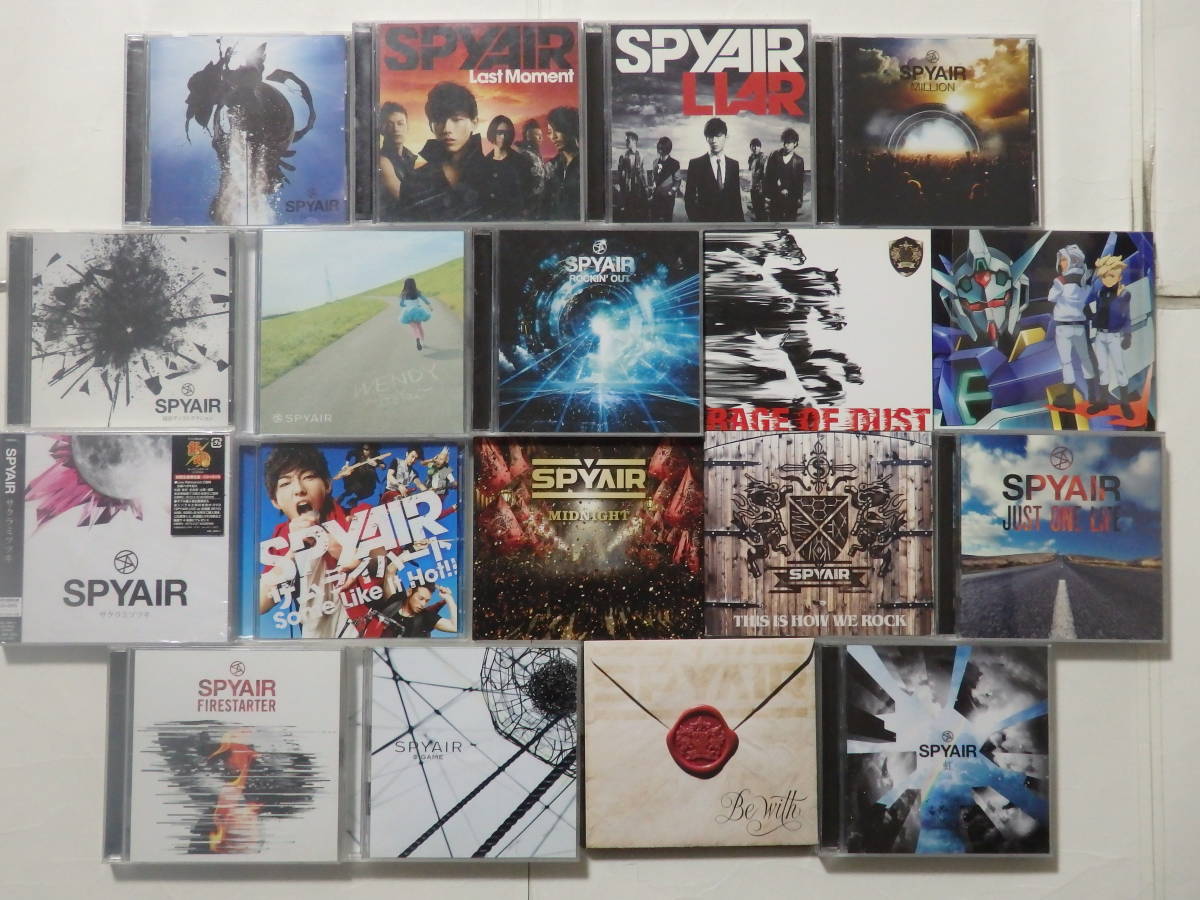 【SALE，大得価】 SPYAIR 豪華アルバム＆シングルCD18枚セット 初回限定盤DVD付あり(す)｜売買されたオークション情報、yahooの商品情報をアーカイブ公開 - オークファン さ行