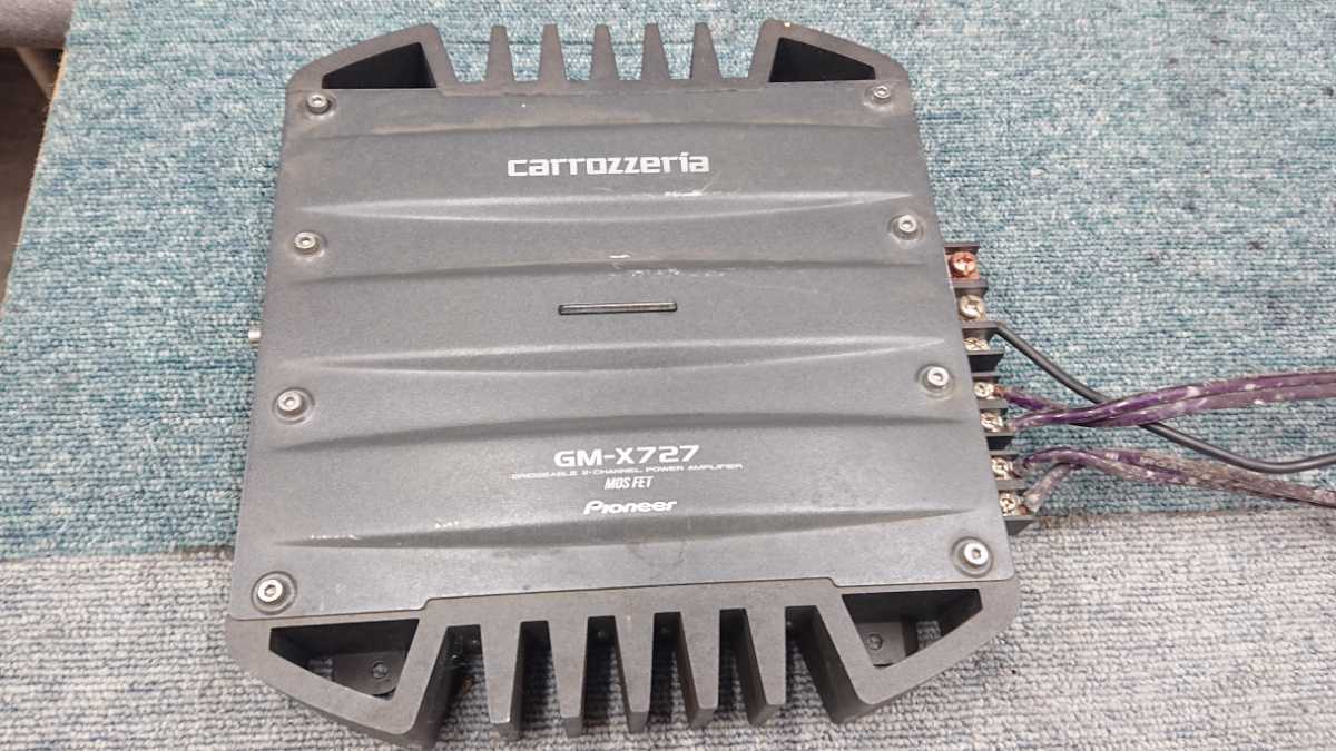 カロッツェリア GM-X727 パワーアンプ