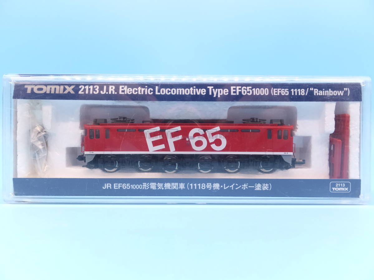 TOMIX 0 EF65 1 Nゲージ - レインボー | 鉄道模型 Yahoo!オークション