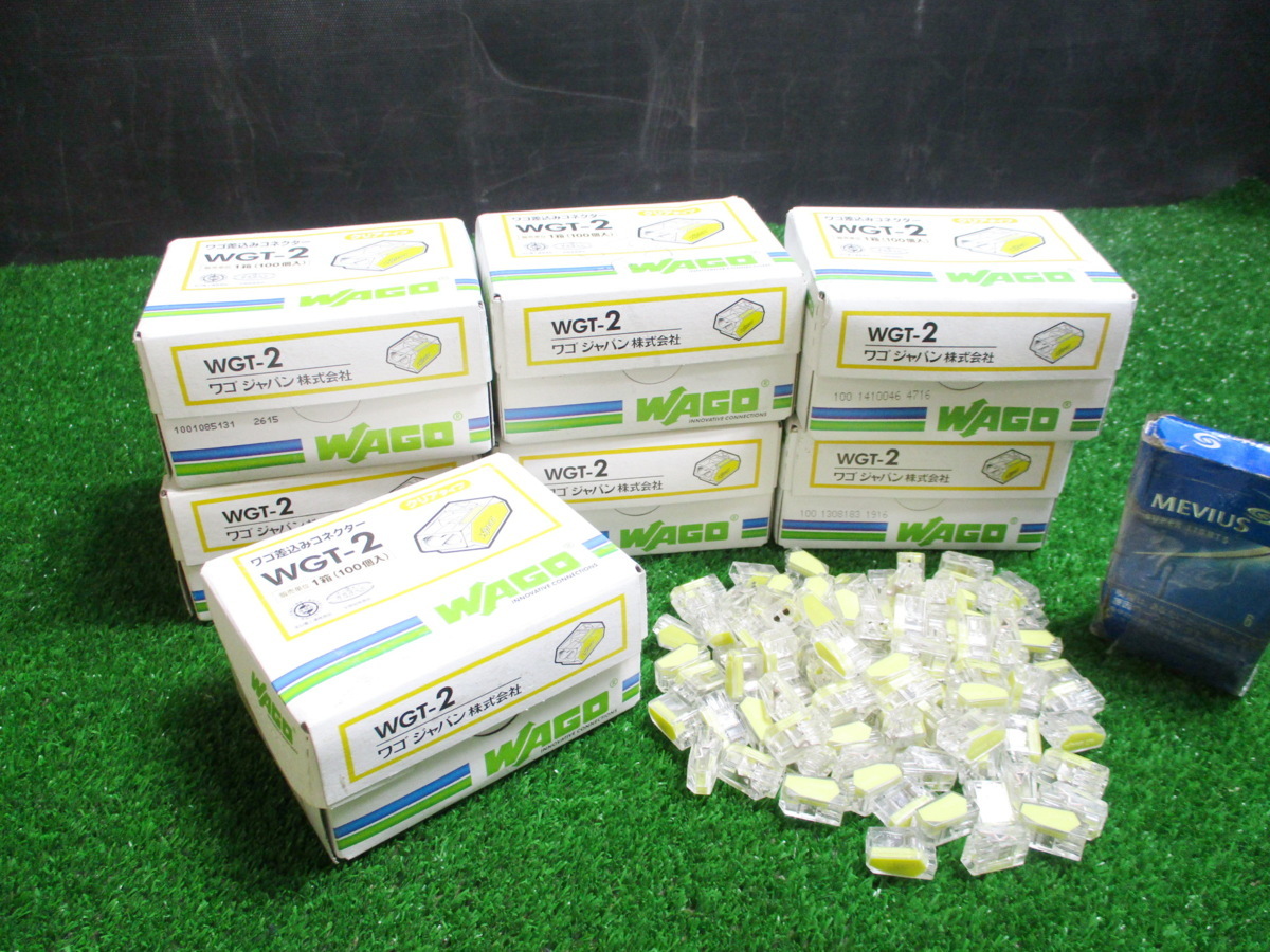 限定SALE，新作登場 洋飯e846 ワゴ ジャパン ワゴ差込みコネクター WGT-2 クリアタイプ 1箱100個入り 計7箱700個セット(スリーブ)｜売買されたオークション情報、yahooの商品情報をアーカイブ公開 - オークファン スリーブ