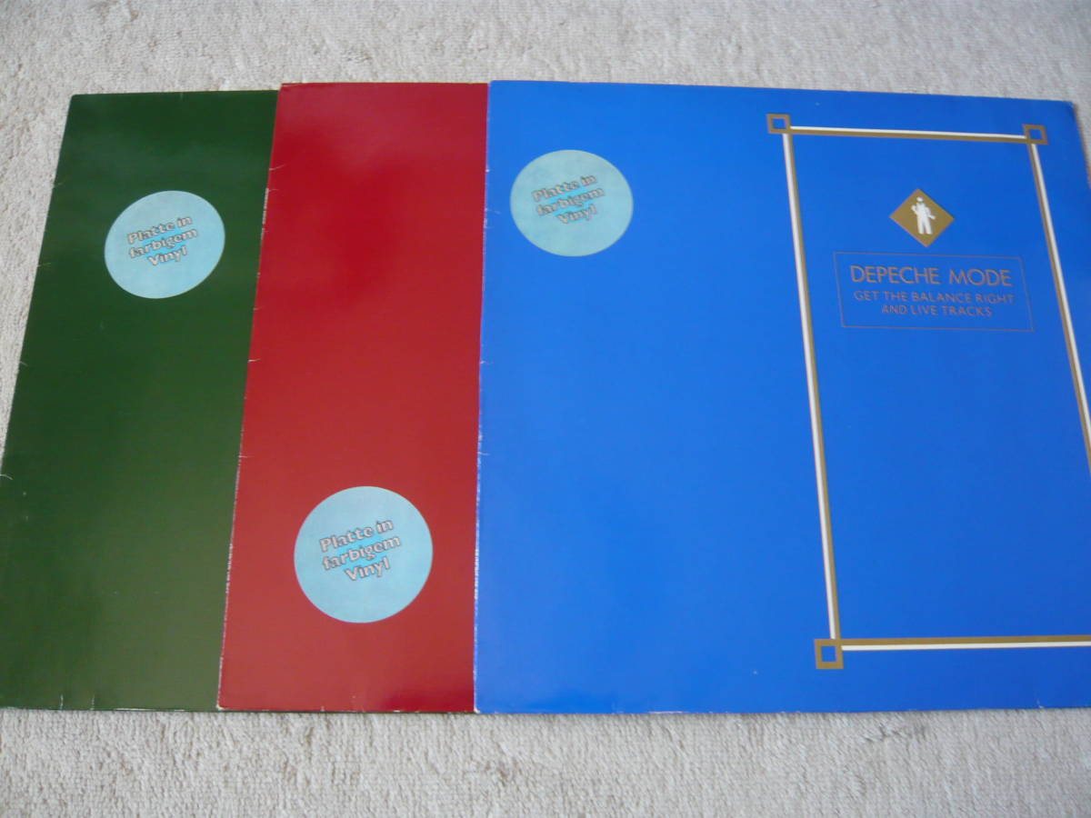 12×3 Depeche Mode / Live Tracks Set デペッシュ・モード GER盤