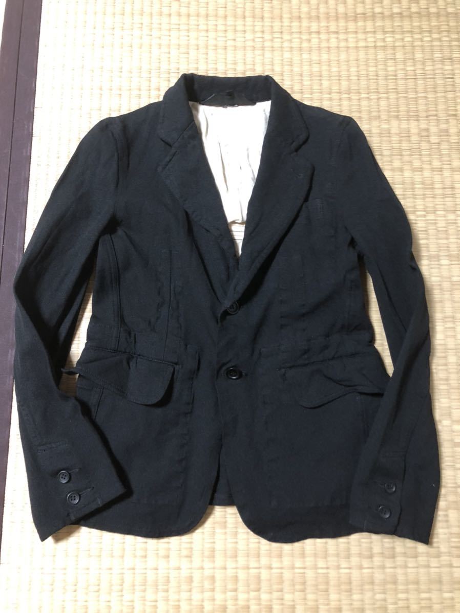 コムコム comme des garcons comme des garcons ポリ縮絨テーラード