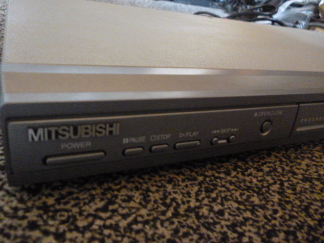 三菱　DVDプレーヤー　DJ-P250　作動ジャンク_4