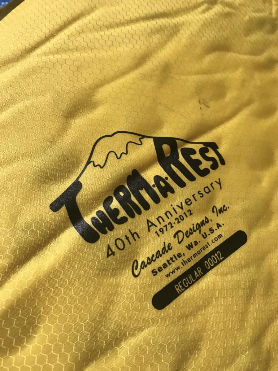 サーマレスト 40周年 THERMAREST エアマット 40th anniversary edition