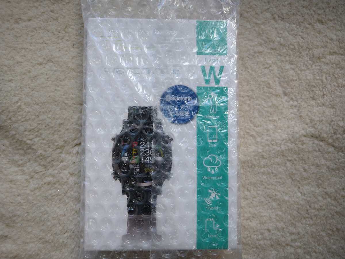 watch EAGLE ACE VISION EV-933 GPS GOLF NAVI &amp; RECORDER Type W イーグルビジョン BK 中古 ウオッチエース