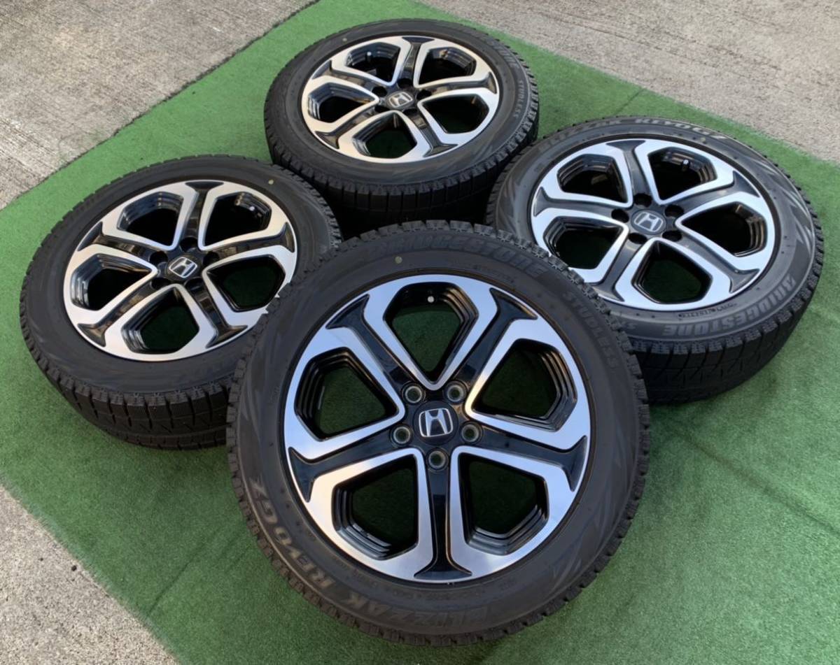 ENKEI ホンダ ヴェゼル 純正 17インチホイール& 215/55R17BS BLIZZAK 