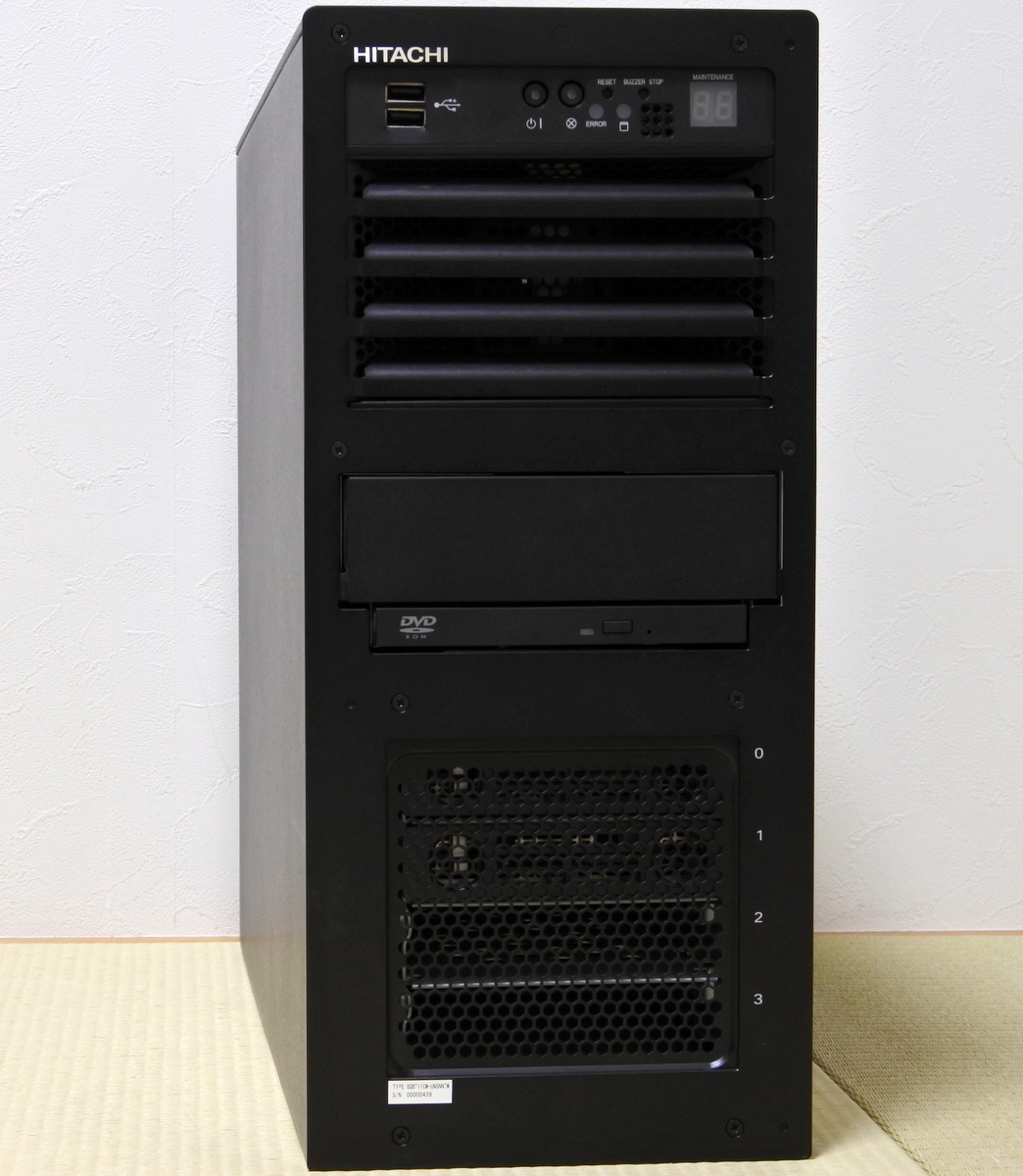 日本製 高信頼 HITACH Workstation 快適Office作業向け Intel 2.8GHz×2 VGA:AMD Radeon ...