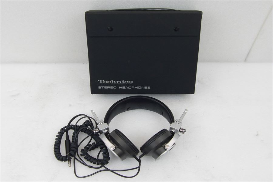 ▽Technics テクニクス EAH-720 ヘッドホン ハードケース付き 音出し