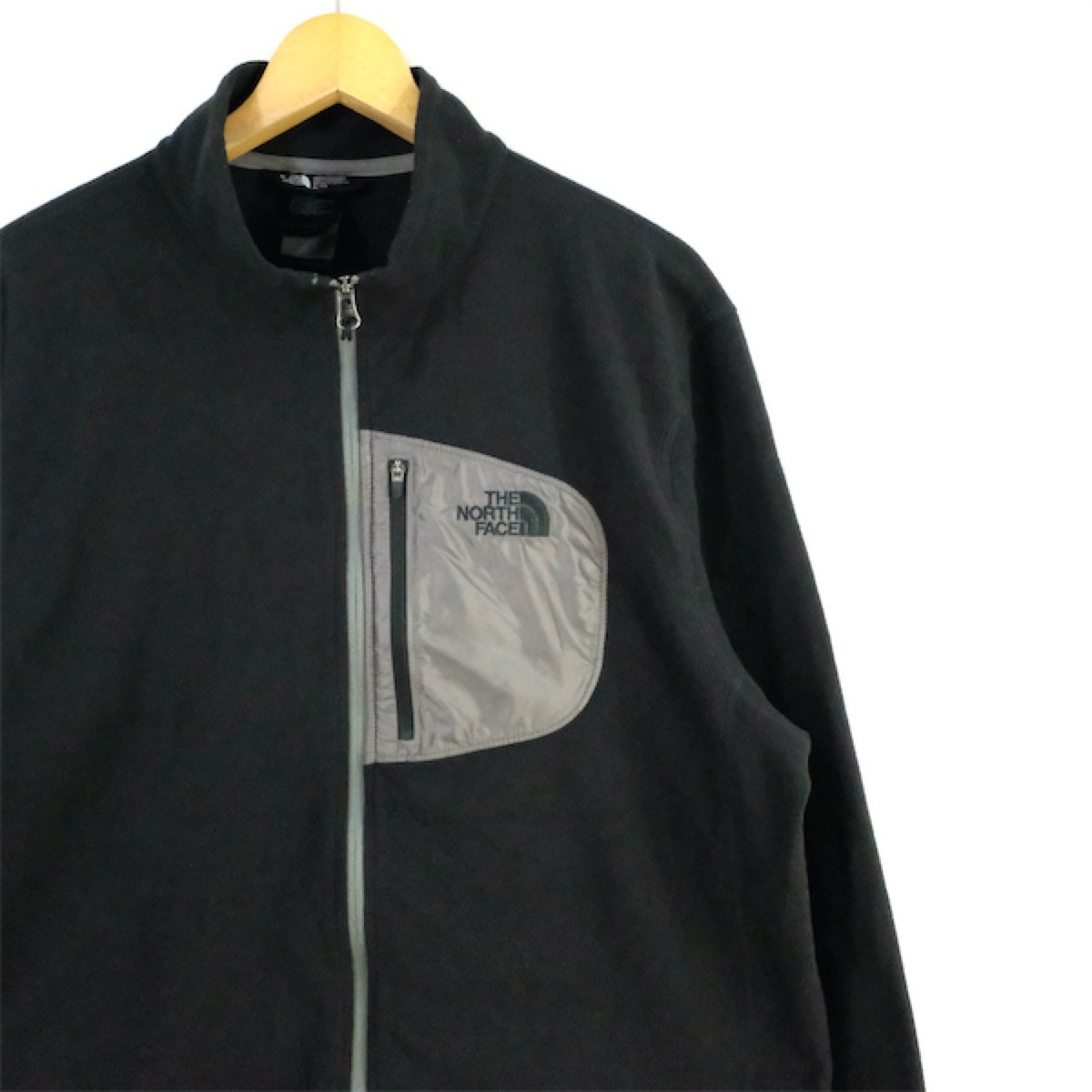 【正規品，セール】 メンズUS-XLサイズ THE NORTH FACE ザノースフェイス ジップアップフリースジャケット チャコールグレー 刺繍ロゴ jk-2732(フリース)｜売買されたオークション情報、yahooの商品情報をアーカイブ公 男性用