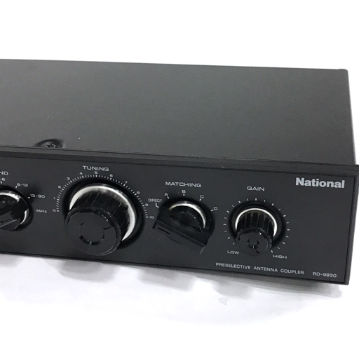 National RD-9830 プリセレクター BCL向け National RD-9830 プリ