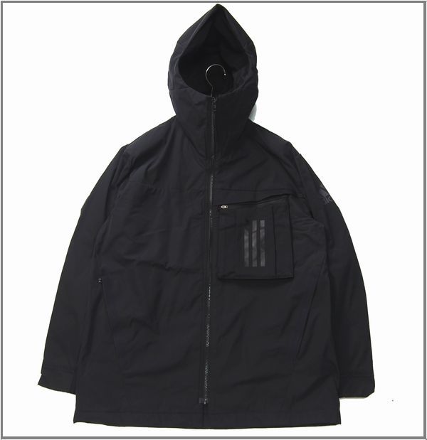 数量限定，新作登場 秋冬 adidas アディダス 裏起毛 マウンテンパーカー ウーブン軽量ジャケット 防寒 ブラック XO:2XL(ジャンパー、ブルゾン)｜売買されたオークション情報、yahooの商品情報をアーカイブ公開 - オ 男性用