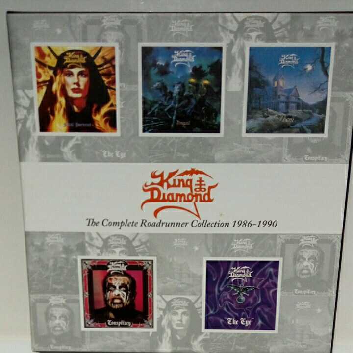 赤字超特価，セール KING DIAMOND THE COMPLETE ROADRUNNER COLLECTION 1986-1990 5CD(一般)｜売買されたオークション情報、yahooの商品情報をアーカイブ公開 - オークファン 一般