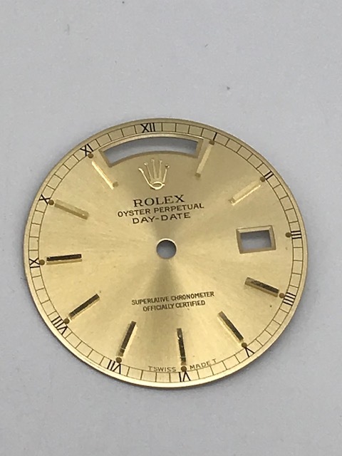 ROLEX　ロレックス　本物　デイデイト　18038、18238　トリチウムシャンパンダイヤル（針付き）