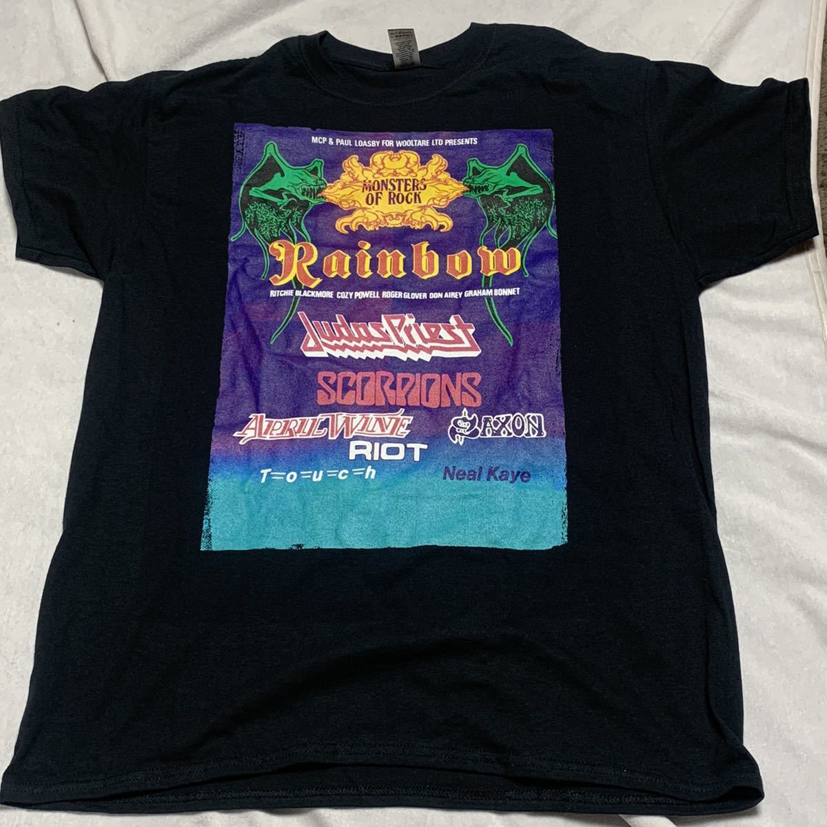 ロックTシャツ バンド モンスターズ・オブ・ロック 1980 レインボー